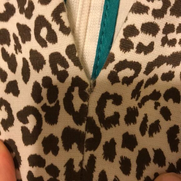 Banana Republic Animal Print Dress size 10 - Picture 5 of 5